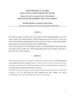 Hoàn thiện quản lý tài chính công ty cổ phần sách và thiết bị trường học đà nẵng 