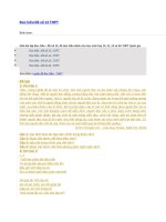 Đọc hiểu đề số 12 THPT