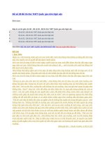 Đề số 29 đề thi thử THPT quốc gia môn ngữ văn