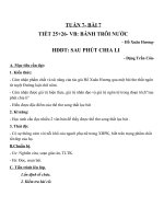 Giáo án Ngữ văn 7 bài 7: Bánh trôi nước