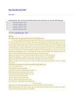 Đọc hiểu đề số 44 THPT