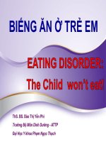 Biến ăn ở trẻ em