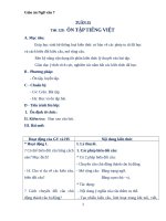 Giáo án Ngữ văn 7 bài 32: Ôn tập Tiếng Việt