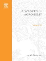 Advances in agronomy volume 06 