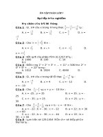 TÀI LIỆU ÔN TẬP TOÁN LỚP 7