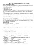 400 câu trắc nghiệm tiếng anh ôn thi THPT quốc gia 