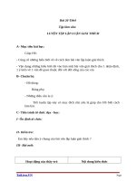 Giáo án Ngữ văn 7 bài 26: Luyện tập lập luận giải thích