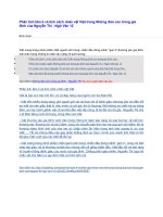 Phân tích tâm lí và tính cách nhân vật việt trong những đứa con trong gia đình của nguyễn thi