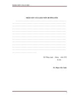 ĐỒ ÁN XÂY DỰNG BỘ NHẬN DẠNG TIẾNG NÓI TỤ ĐỘNG BỀN VỮNG VỚI MÔI TRƯỜNG NHIỄU