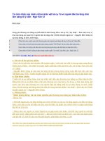 Từ cảm nhận của mình về hai nhân vật bà cụ tứ và người đàn bà làng chài làm sáng tỏ ý kiến