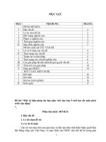 skkn một số biện pháp chỉ đạo giáo viên dạy lớp 5 tuổi học tốt môn phát triển vận động 