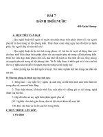 Giáo án Ngữ văn 7 bài 7: Đề văn biểu cảm và cách làm bài văn biểu cảm