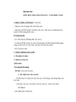 Giáo án Ngữ văn 7 bài 8: Viết bài tập làm văn số 2  Văn biểu cảm