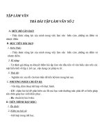 Giáo án Ngữ văn 7 bài 11: Trả bài tập làm văn số 2