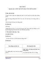 Giáo án Ngữ văn 7 bài 24: Luyện tập viết đoạn văn chứng minh