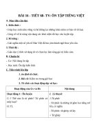 Giáo án Ngữ văn 7 bài 16: Ôn tập phần Tiếng Việt