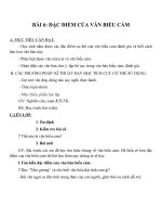 Giáo án Ngữ văn 7 bài 6: Đặc điểm của văn bản biểu cảm