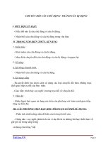 Giáo án Ngữ văn 7 bài 23: Chuyển đổi câu chủ động thành câu bị động