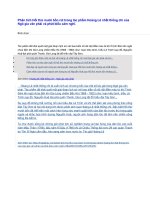 Phân tích hồi thứ mười bốn rút trong tác phẩm hoàng lê nhất thống chí của ngô gia văn phái và phát biểu cảm nghĩ