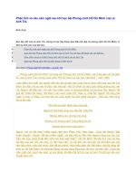 Phân tích và nêu cảm nghĩ sau khi học bài phong cách hồ chí minh của lê anh trà