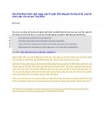 Dựa trên đoạn trích cảnh ngày xuân truyện kiều nguyễn du hãy kể lại cuộc đi chơi xuân của chị em thuý kiều