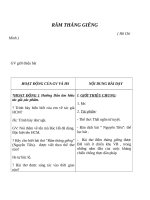 Giáo án Ngữ văn 7 bài 11: Từ đồng âm