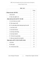 SKKN  một vài kinh nghiệm sửa lỗi cho học sinh lớp 4 trong học nội dung bật xa 