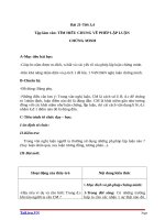 Giáo án Ngữ văn 7 bài 21: Tìm hiểu chung về phép lập luận chứng minh