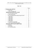 skkn một vài biện pháp giúp giáo viên làm tốt công tác chủ nhiệm lớp ở trường tiểu học