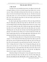 SKKN một số biện pháp giúp trẻ 4 5 tuổi học tốt môn giáo dục âm nhạc tại lớp chồi 2 trường mầm non 