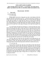 skkn một số biện pháp giúp trẻ 5 – 6 tuổi học tốt môn hoạt động tạo hình tại lớp lá 