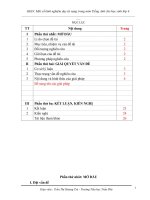 skkn một số kinh nghiệm dạy từ vựng trong môn tiếng anh cho học sinh lớp 4  