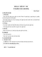 Giáo án Ngữ văn 7 bài 24: Luyện tập viết đoạn văn chứng minh