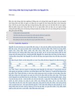 Cảm hứng nhân đạo trong truyện kiều của nguyễn du