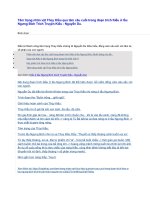 Tâm trạng nhân vật thúy kiều qua tám câu cuối trong đoạn trích kiều ở lầu ngưng bích trích truyện kiều