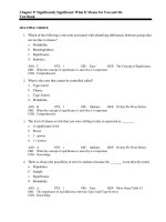 Statistics salkind 4e test bank ch09 