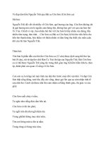 Vẻ đẹp tâm hồn nguyễn trãi qua bài ca côn sơn 