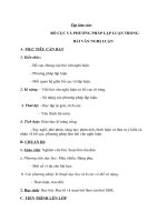 Giáo án Ngữ văn 7 bài 20: Tự học có hướng dẫn: Bố cục và phương pháp lập luận trong bài văn nghị luận