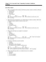 Statistics salkind 4e test bank ch05 