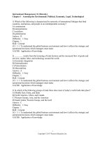 Test bank international management 9e helen deresky ch1 