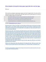 Kể lại một giấc mơ trong đó em được gặp lại người thân đã xa cách lâu ngày