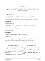 Giáo án Ngữ văn 7 bài 20: Tự học có hướng dẫn: Bố cục và phương pháp lập luận trong bài văn nghị luận