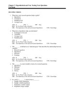 Statistics salkind 4e test bank ch07 