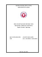 Công tác thẩm định dự án đầu tư tại ngân hàng agribank Phù Ninh
