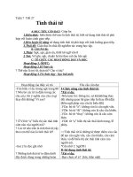 Giáo án Ngữ văn 8 bài 7: Tình thái từ