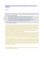 Phân tích bức tranh thanh minh trong tiết tháng ba trong truyện kiều của nguyễn du