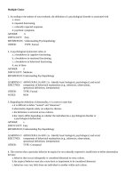 Test bank essentials of abnormal psychology 7th 7e 