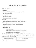 Giáo án Ngữ văn 7 bài 14: Chơi chữ