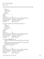 Test bank essentials of statistics for business and economics 8th 8e 