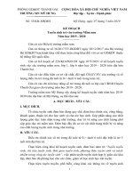 Kế hoạch tuyển sinh trẻ vào trường mầm non năm học 2019 -2020